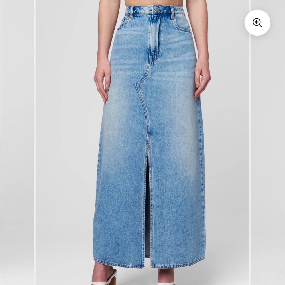 NWT Western Light Blue Denim Skirt